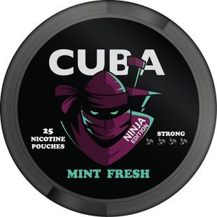 Нікотинові Паучі Cuba 30mg - Mint Fresh (Ninja Line, 30 Мг/Г) 2342 фото