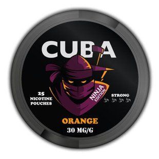 Нікотинові Паучі Cuba 30mg - Orange (Ninja Line, 30 Мг/Г) 2343 фото