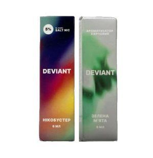Набір Deviant 15ml &mdash; Зелена М'ята 5521G4 фото